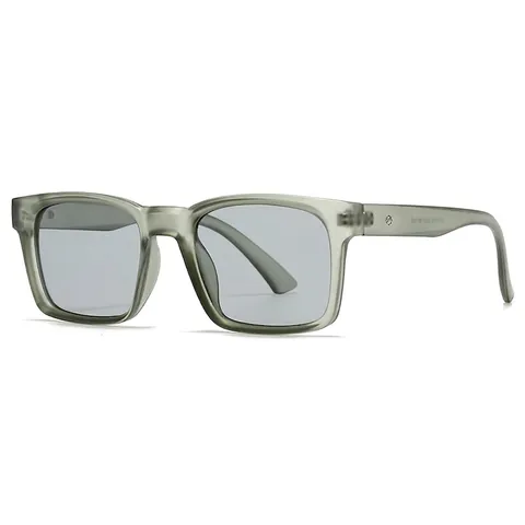 Square Sunglasses PC Frame UV400 Protection Polarized Retro Modern Style Eyewear For Men Women
