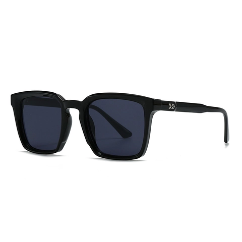 Square Sunglasses PC Lenses UV400 Protection Plastic Metal Frame Retro Oversized Shades For Men And Women Fashion Ins Style