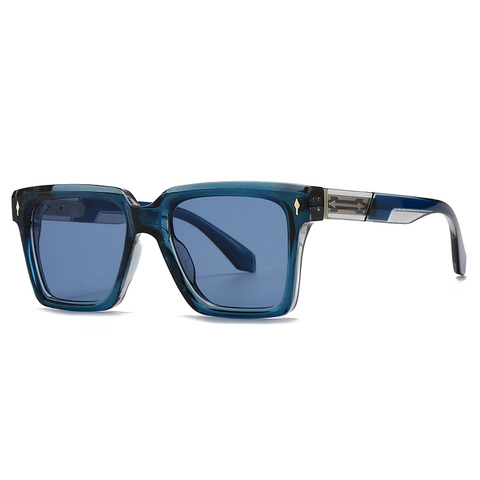 Retro Square Sunglasses Oversized UV400 Protection PC Metal Frame Vintage Eyewear Outdoor Driving Fashion For Men Women