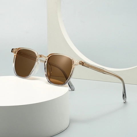 Gafas De Sol Polarizadas Vintage Protección UV400 Retro Moda Viajes Al Aire Libre Unisex Montura Plástico Decoración Remache