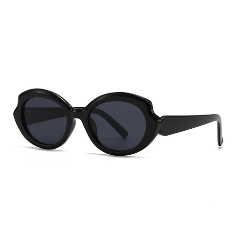 Occhiali Da Sole Poligonali Ondulati Futuristici Montatura PC Protezione UV400 Retro Irregolare Occhiali Per Moda All Aperto