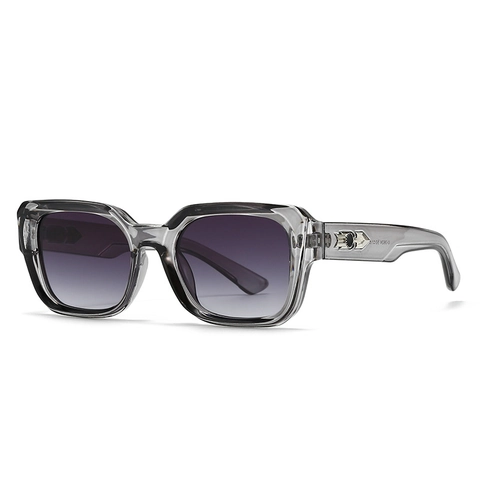 Square Frame Sunglasses UV400 Protection Plastic Frame With Metal Arrow Decoration Retro Modern Fashion Eyewear For Men Women