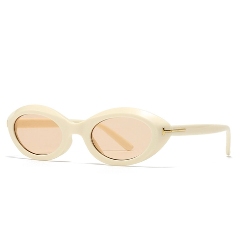 Gafas De Sol Ovaladas Retro Protección UV400 Montura De Plástico Y Lentes De PC Gafas De Moda Moderna Vintage Para Hombre Mujer