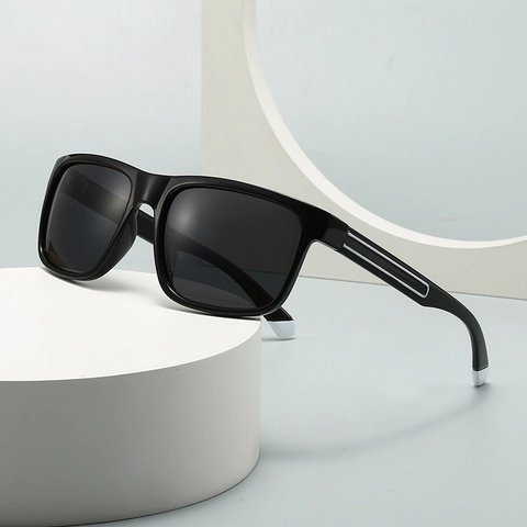 Polarized Sunglasses Square Plastic Frame UV400 Protection Classic Driving Outdoor Sport Eyewear Men Women
