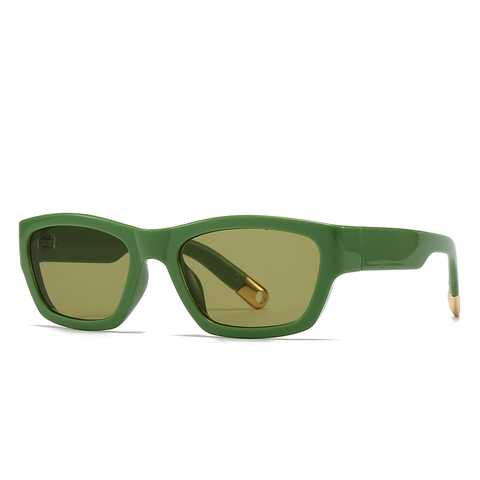 Square Sunglasses Fashion Plastic Frame Retro Large Shades For Men And Women Stylish Outdoor Eyewear UV400 Protection