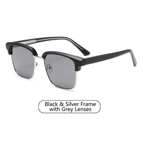 Gafas De Sol Cuadradas Para Hombres Mujeres Retro Vintage Protección UV400 Lentes Degradadas Marco De Plástico Metal
