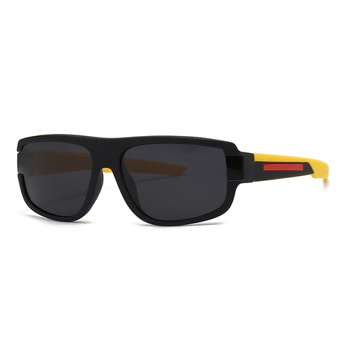 Occhiali Da Sole Quadrati Montatura TR90 PC Protezione UV400 Sportivo Esterno Moda Streetwear Per Uomini Donne