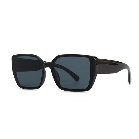Square Oversized Sunglasses Retro Fashion PC Frame Gradient Lenses UV400 Protection For Women Men Travel Daily Accessories