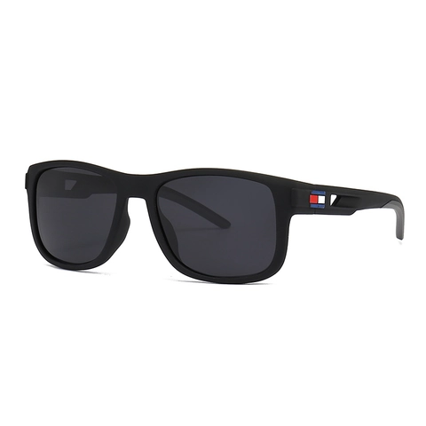 Polarized Sunglasses For Men TR90 Matte Square Frame UV400 Protection Sporty Driving Eyewear Outdoor Sun Glasses