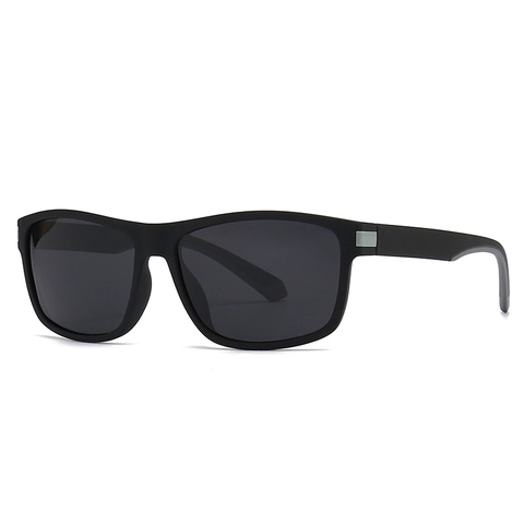 Men Polarized Sunglasses TR90 PC UV400 Square Frame Classic Retro Driving Outdoor Sport Eyewear
