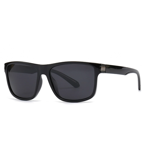Retro Square Polarized Sunglasses UV400 Fashion Street Style Eyewear For Men And Women PC Frame