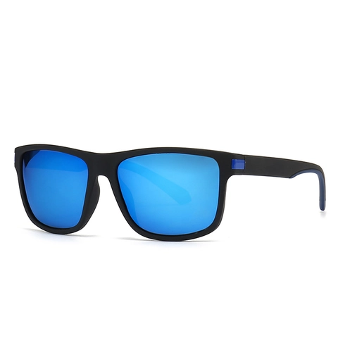 Retro Square Polarized Sunglasses UV400 Fashion Street Style Eyewear For Men And Women PC Frame