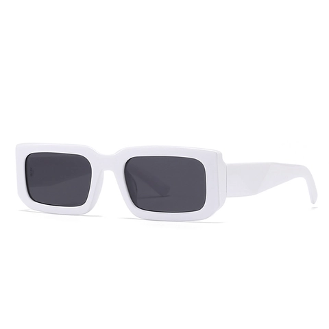 Occhiali Da Sole Rettangolari Retrò Protezione UV400 Montatura In PC Moda Vintage Per Uomo E Donna