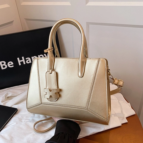 Borsa A Mano E Pochette In Pelle PU Borsa Tote Grande Capacità Per Donna Ufficio Tracolla Rimovibile Elegante