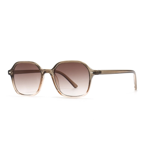 Gafas De Sol Hexagonales Retro Montura De Plástico Extragrande Protección UV400 Moda Para Hombres Y Mujeres Exterior