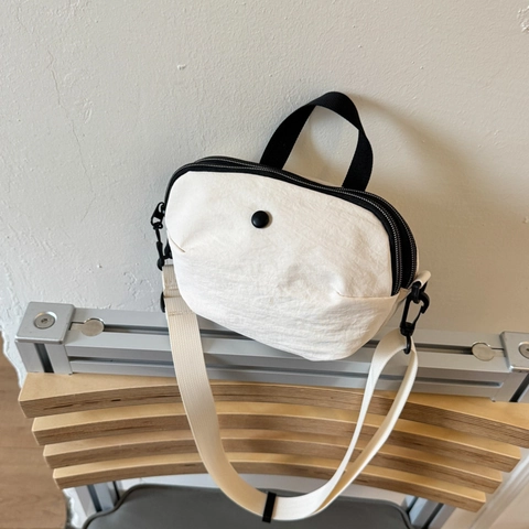 Borsa A Tracolla In Nylon Da Donna Leggera Casual Borsa A Spalla Con Manico Superiore Tracolla Regolabile Piccola Borsa Messenger