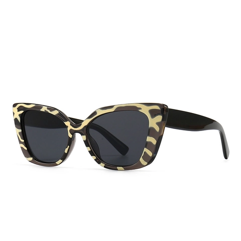 Dames Cat Eye Zonnebril Vintage Mode UV400 Bescherming PC Frame Outdoor Reizen Lichtgewicht Elegant