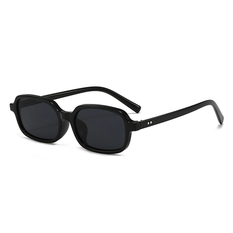 Retro Kleiner Quadratischer Rahmen Sonnenbrille Damen Herren PC Rahmen AC Linse UV Schutz Anti Blaulicht Mode Reisen Brille