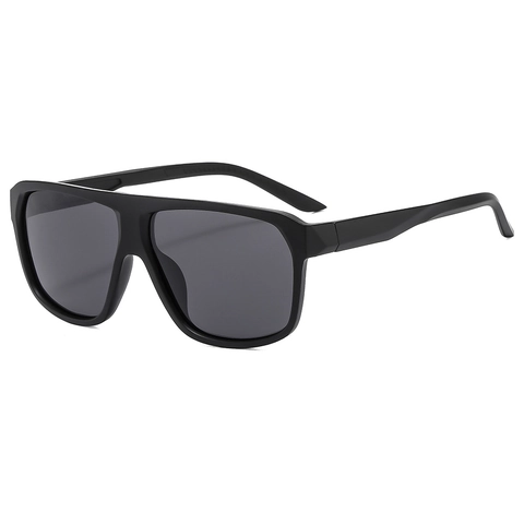 Polarized Sunglasses Square Oversized PC Frame UV400 Protection Retro Fashion Eyewear For Men And Women