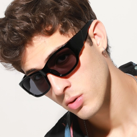 Gafas De Sol Deportivas Polarizadas Para Hombre Montura Cuadrada Protección UV400 Montura PC Ciclismo Pesca