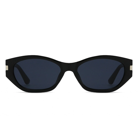 Occhiali Da Sole Occhio Di Gatto Retro Protezione UV400 Montatura PC Lenti AC Moda Grandi Ovali Per Donne Viaggi