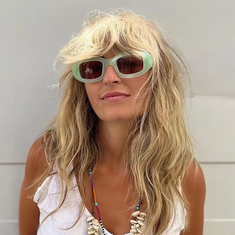 Gafas De Sol Ovaladas Retro Montura Gruesa Estampado De Leopardo Protección UV400 Estilo Urbano Para Mujeres Hombres