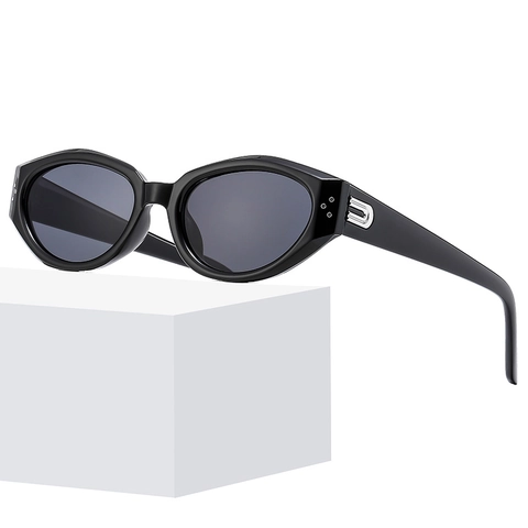 Vintage Cat Eye Sunglasses Small Frame UV400 Protection PC AC Lens Fashion Individual Eyewear For Women Men Daily Travel