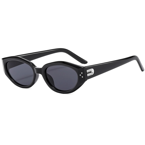 Vintage Cat Eye Sunglasses Small Frame UV400 Protection PC AC Lens Fashion Individual Eyewear For Women Men Daily Travel