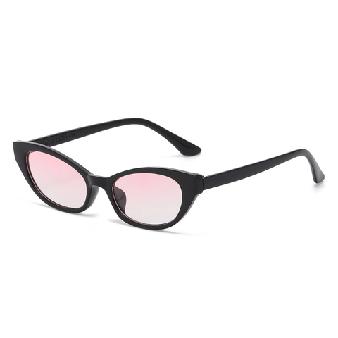 Gafas De Sol Cat Eye Vintage Montura De Plástico Color Caramelo Moda Retro Protección UV Para Mujeres