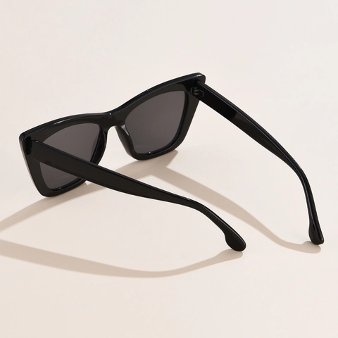 Lunettes De Soleil Cat Eye Surdimensionnées Monture PC Protection UV400 Vintage Mode Pour Femmes Adultes