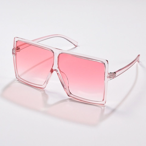 Vintage Oversized Square Sunglasses Retro Hip Hop Fashion Shades UV400 Protection For Men And Women