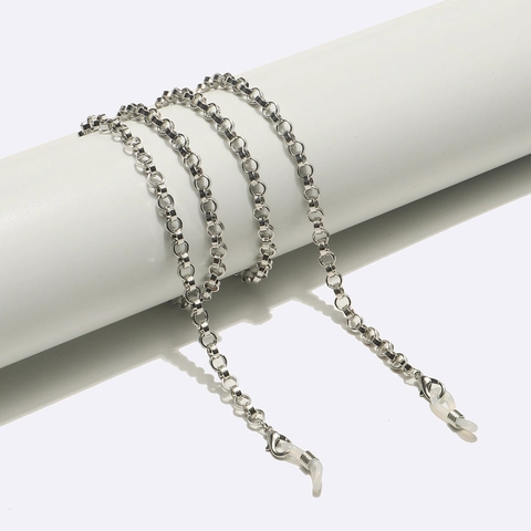 Brillenketting Koper Rolo Schakelketting Antislip Brilkoord Nekkoord Houder Voor Zonnebrillen Leesbrillen