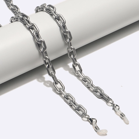 Dikke Grove Acryl Brillenketting Antislip Hars Brillenkoord Strap Mode Retro Decoratieve Brilhouder Schakelketting