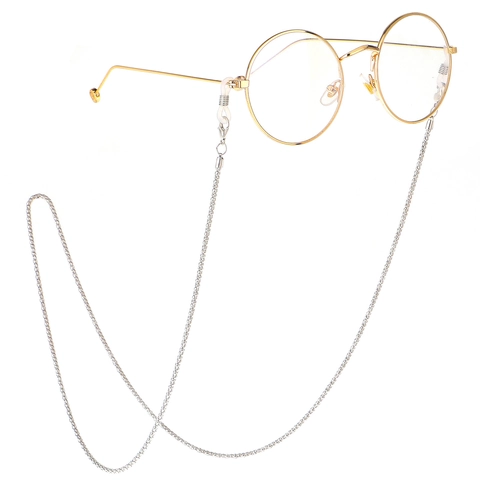 Anti Slip Metal Eyeglass Chain Holder Retro Glasses Strap Cord Fashion Neck Lanyard For Sunglasses Reading Glasses