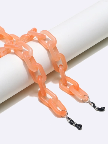Glasses Chain Acrylic Thick Link Anti-Slip Translucent Chunky Neck Strap Cord Mask Holder For Women