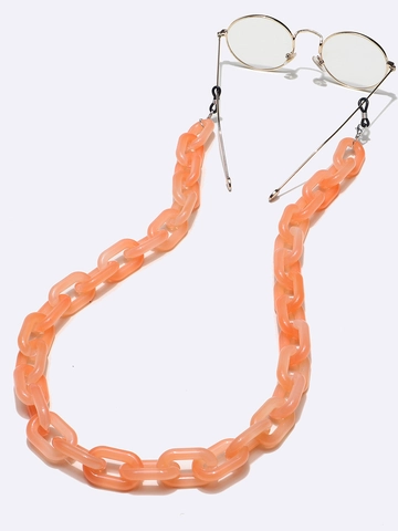 Glasses Chain Acrylic Thick Link Anti-Slip Translucent Chunky Neck Strap Cord Mask Holder For Women