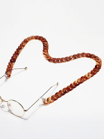 Retro Acrylic Glasses Chain Tortoiseshell Pattern Anti Slip Link Eyewear Strap Fashion Decorative For Women Men