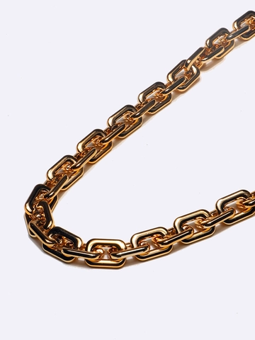 Catena Per Occhiali In Acrilico Spessa Oro Maglia Rettangolare Cordino Per Occhiali Antiscivolo Moda Cinghia
