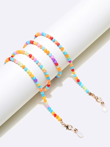 Colorful Shell Bead Glasses Chain Anti-Slip Sunglasses Strap Necklace Holder For Women Beach Summer Fashion