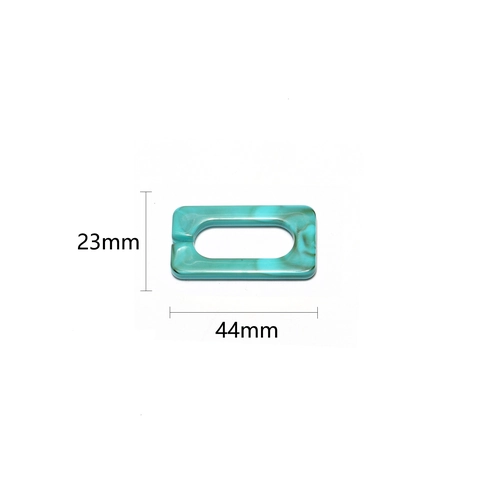 Catenina per Occhiali in Acrilico a Maglie Rettangolari Anti-Smarrimento Antiscivolo Retro Catena Grossa per Uomo Donna Accessori Occhiali