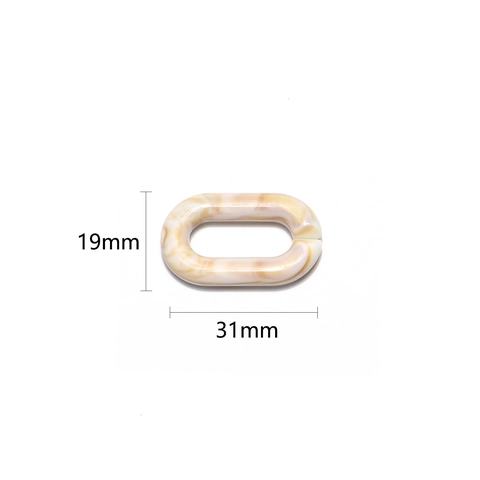 Acrylic Chunky Link Glasses Chain Anti-Slip Eyewear Lanyard Retro Fashion Decorative Holder For Women Men