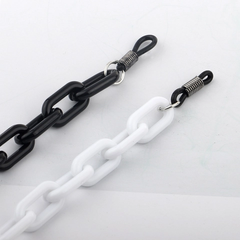 Acrylic Glasses Chain Retro Large Link Anti-Slip Eyeglass Strap Holder For Sunglasses Reading Glasses Korean Style