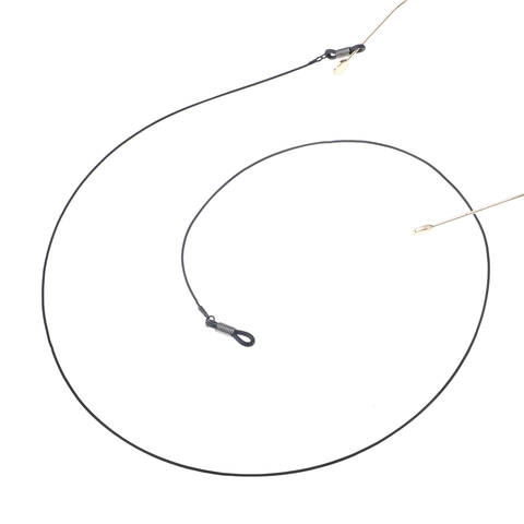 Black Copper Metal Snake Chain Glasses Strap Anti Slip Eyewear Holder Necklace Minimalist Elegant Sunglasses Accessory