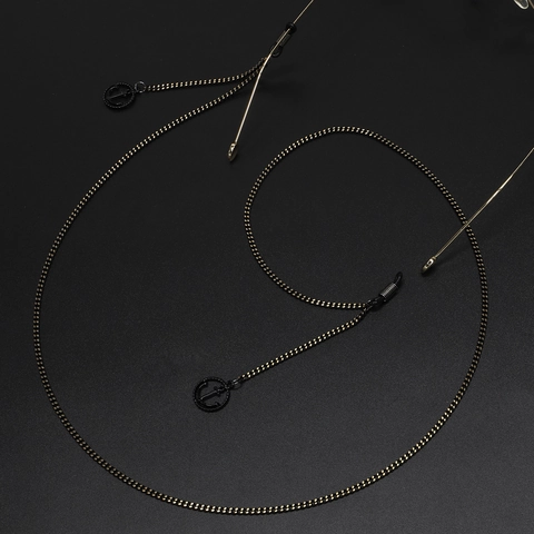Metal Glasses Chain Hollow Anchor Pendant Non-Slip Sunglasses Strap Eyewear Lanyard Retro Nautical Fashion Accessory
