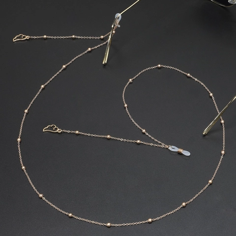 Brillen Ketting Legering Metaal Kralen Engel Vleugels Hanger Antislip Brilhouder Verstelbaar Mode Riem