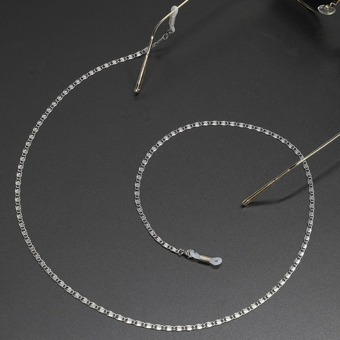 Cadena Para Gafas De Acero Inoxidable Antideslizante Soporte Para Gafas De Sol Correa Metálica