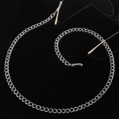 Fashion Chunky Metal Glasses Chain Non-Slip Anti-Lost Eyeglass Strap Cord Holder For Sunglasses Reading Eyewear