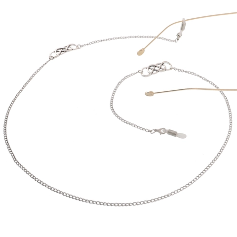 Vintage Metal Eyeglasses Chain Anti Slip Infinity Symbol Sunglasses Strap Cord Neck Lanyard For Women