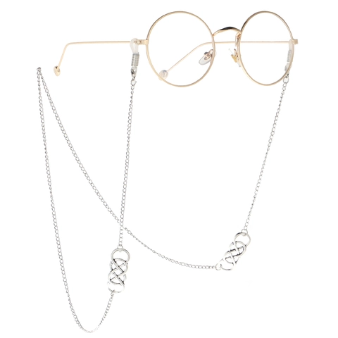 Vintage Metal Eyeglasses Chain Anti Slip Infinity Symbol Sunglasses Strap Cord Neck Lanyard For Women