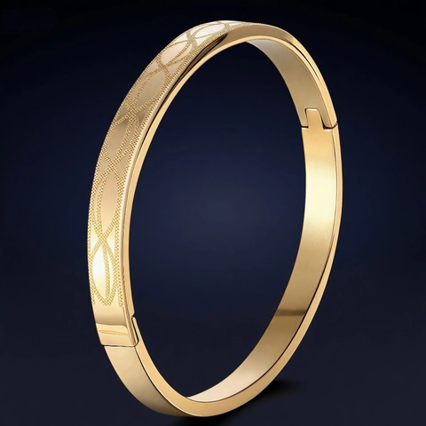 Bracciale In Acciaio Inossidabile Geometrico Semplice Bangle In Titanio Con Chiusura A Cerniera Gioielli Per Coppie